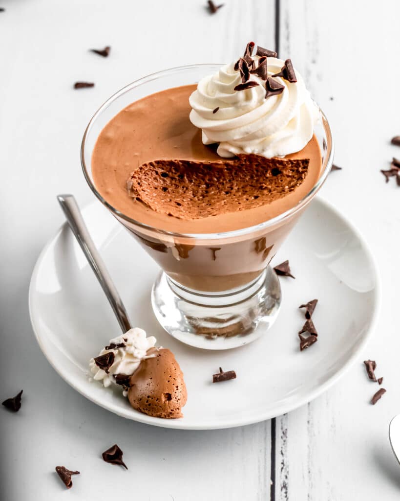 Baileys Chocolate Mousse - food photographer vancouver