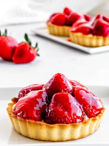 Strawberry Custard Tarts