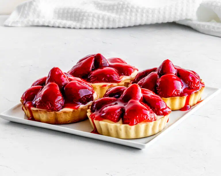 Strawberry Custard Tarts