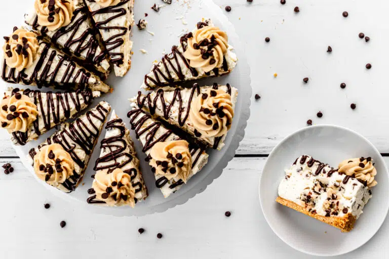 cookie dough cheesecake