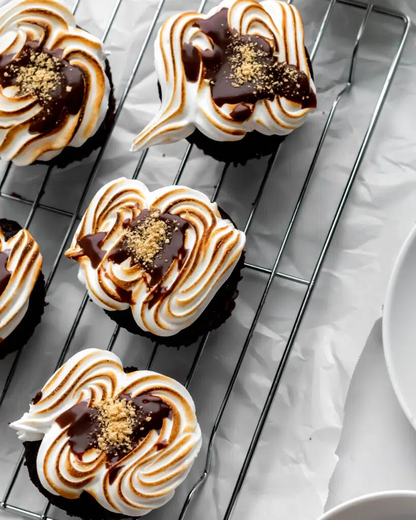 Melty S'mores Cupcakes