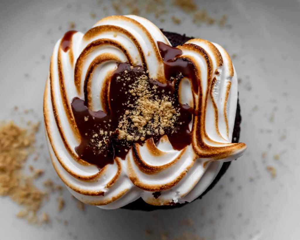 Melty S'mores Cupcakes