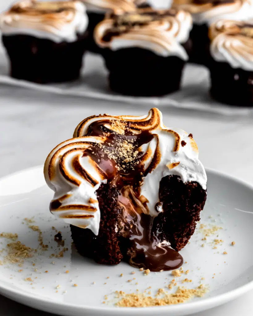 Melty S'mores Cupcakes