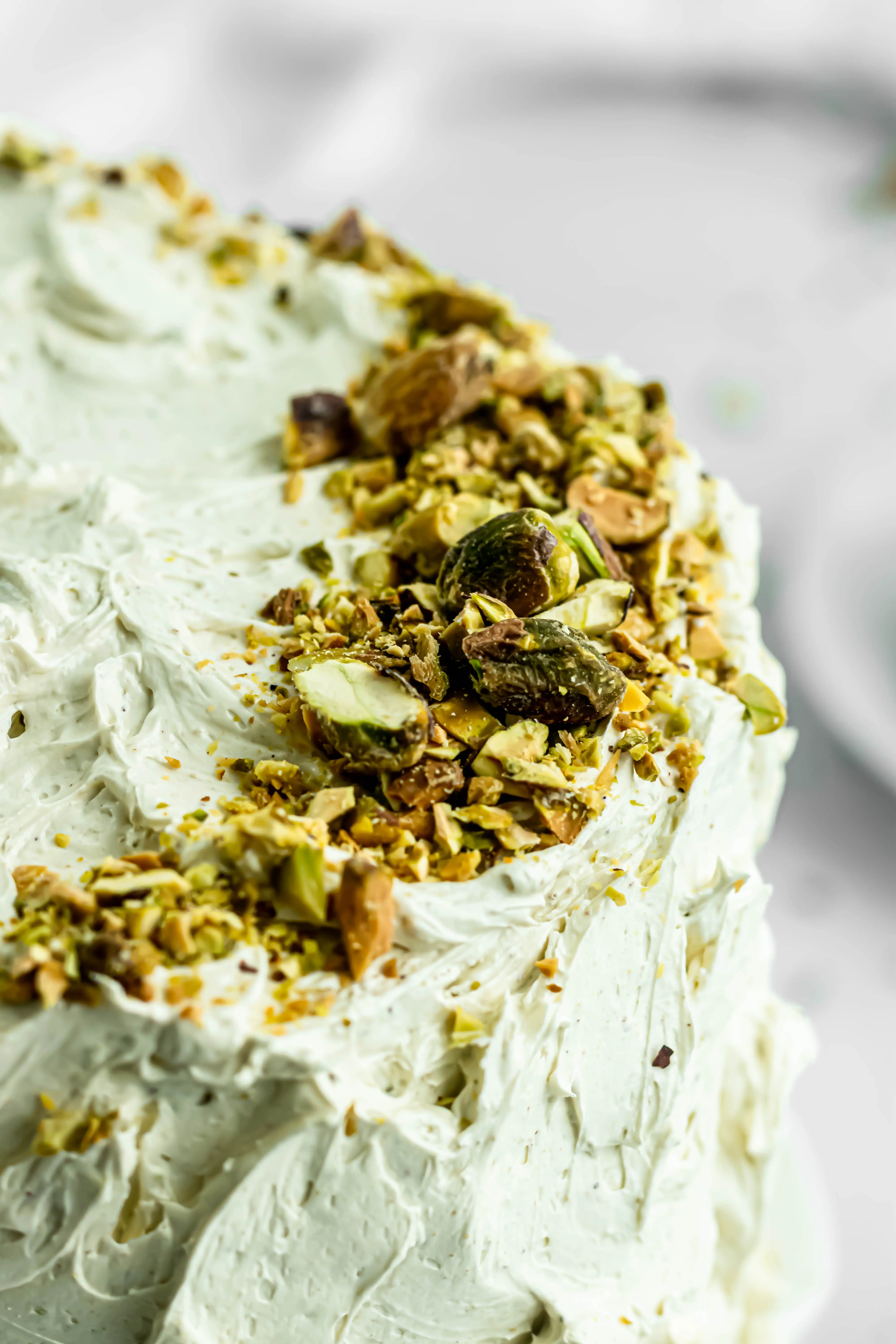 large pistachio bundt cake – just divine delights