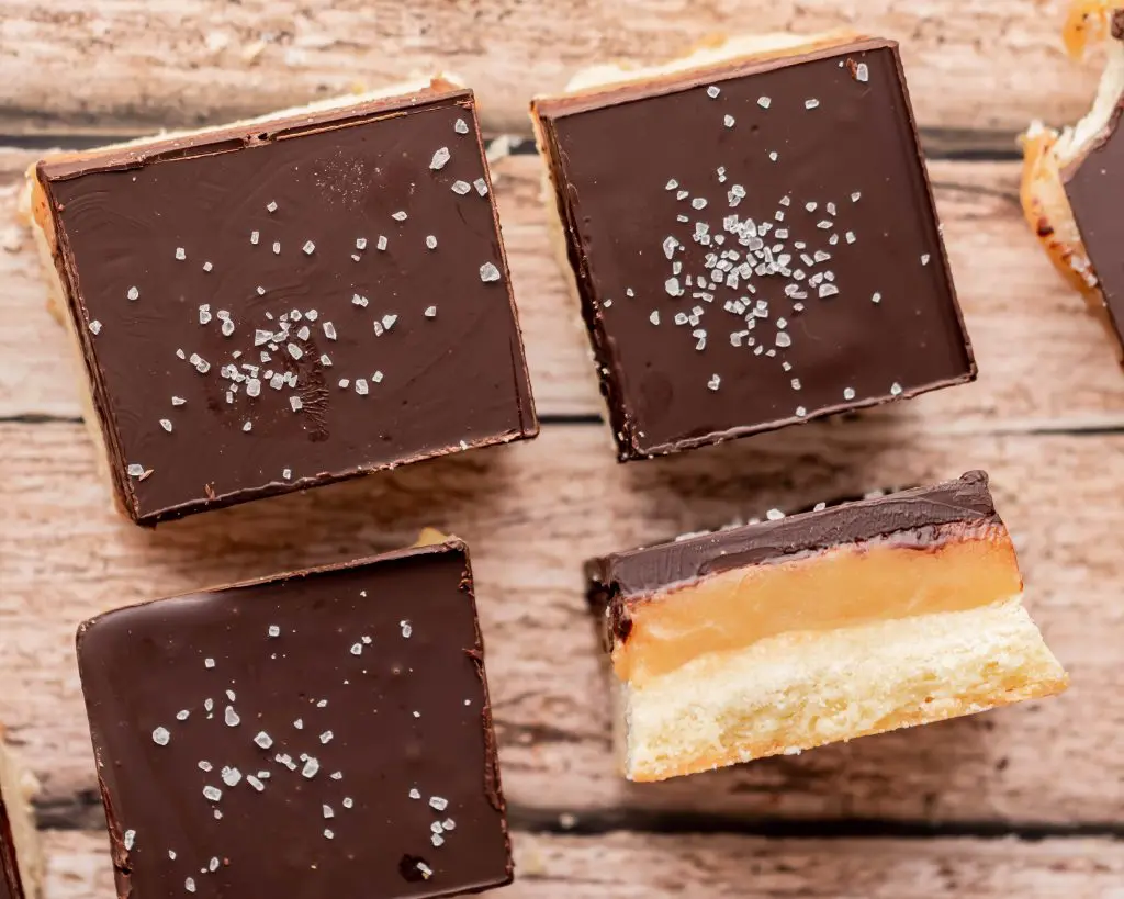 caramel shortbread