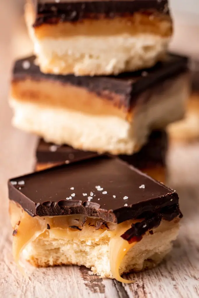 millionaires shortbread or caramel shortcake