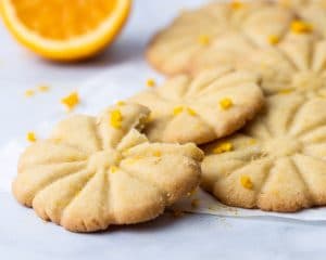 orange and ginger cookies