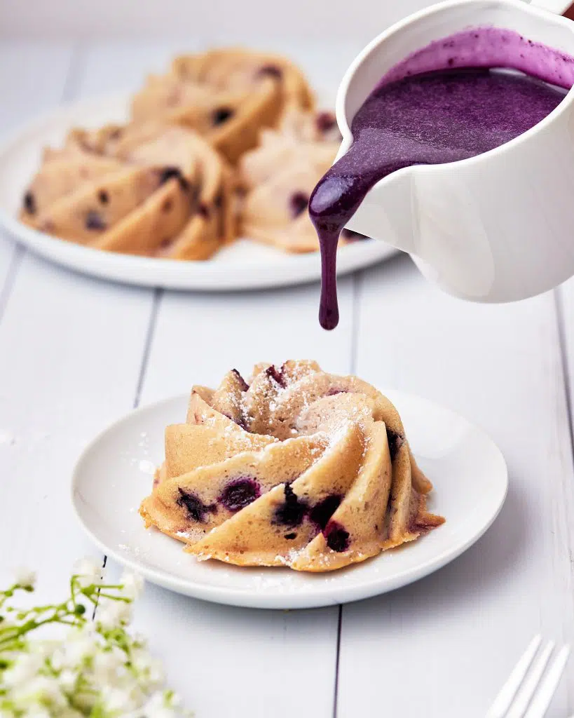 Mini Blueberry Bundt Cakes Recipe: How to Make It