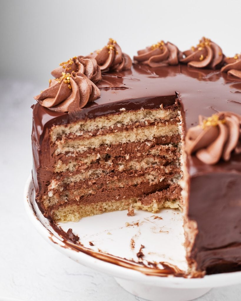 Prinzregententorte - german layer cake