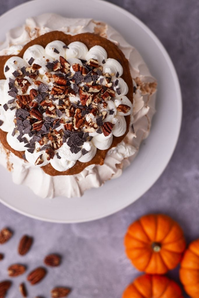 Pumpkin Spice Pavlova