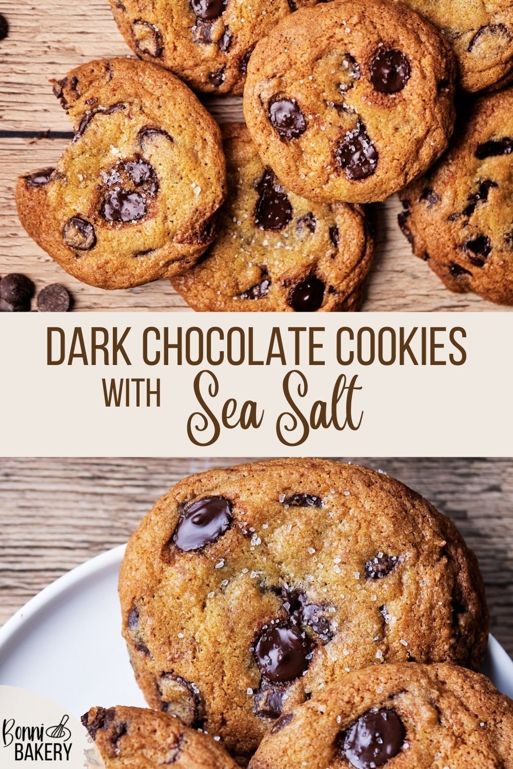 Dark Chocolate and Sea Salt Cookies Bonni Bakery