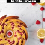 lemon raspberry bundt cake