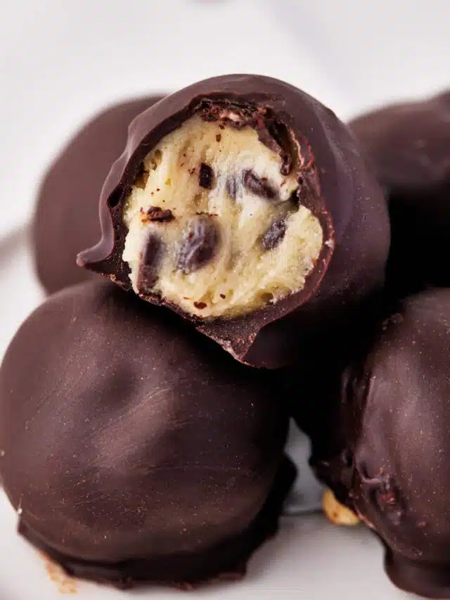 No Bake Cookie Dough Bites