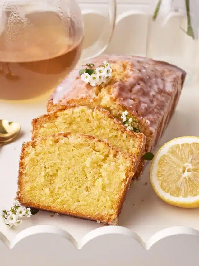 Lemon Pound Cake with Lemon Glaze