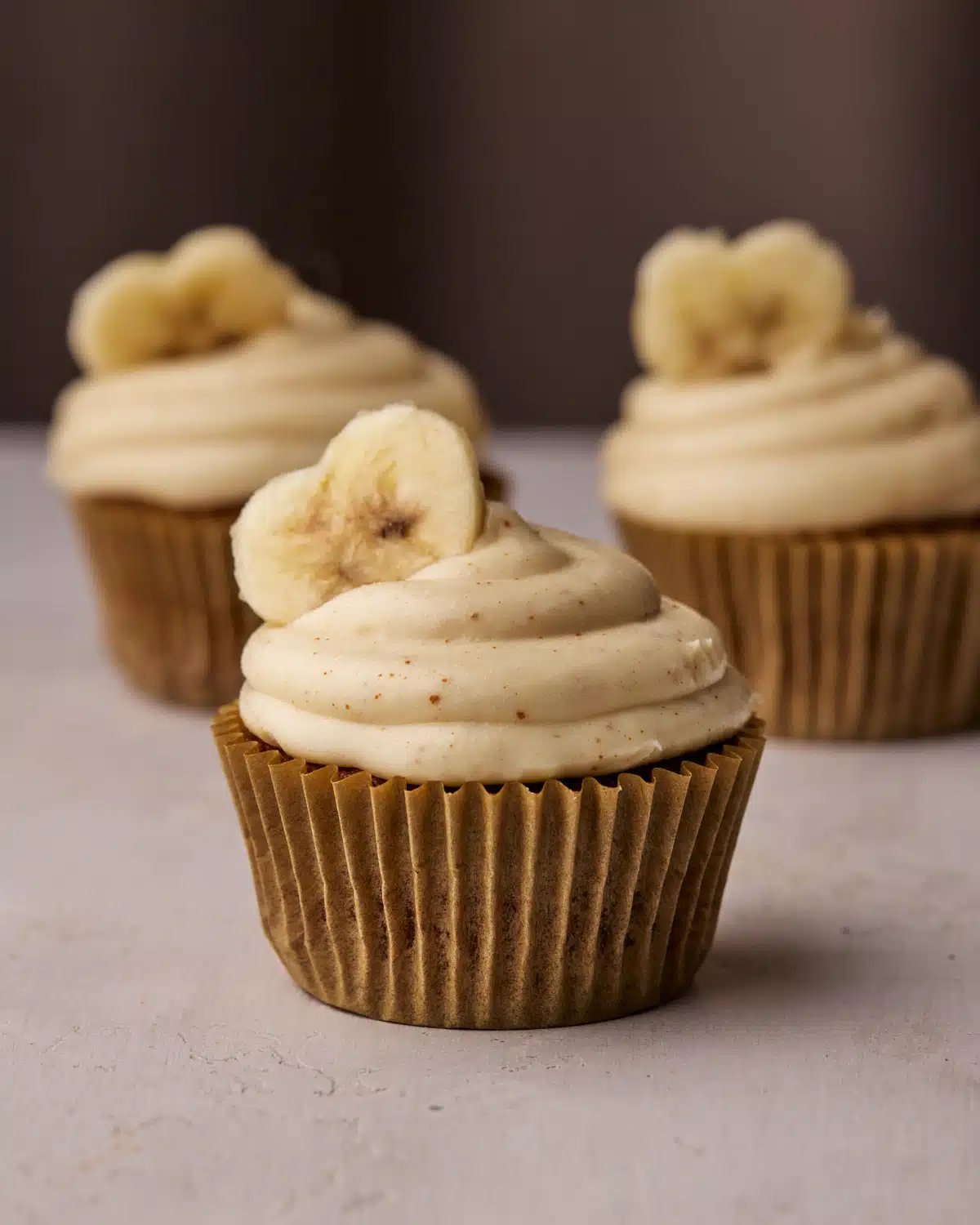 Banana Cupcakes With Cream Cheese Frosting Banana Cupcakes With Cream Cheese Frosting
