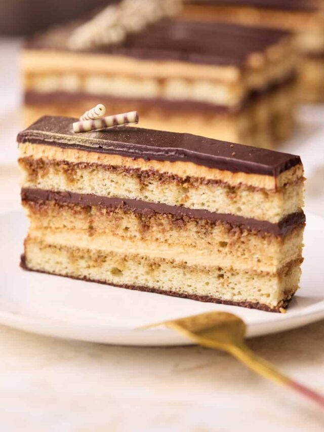 Opera Cake Recipe (step-by-step)