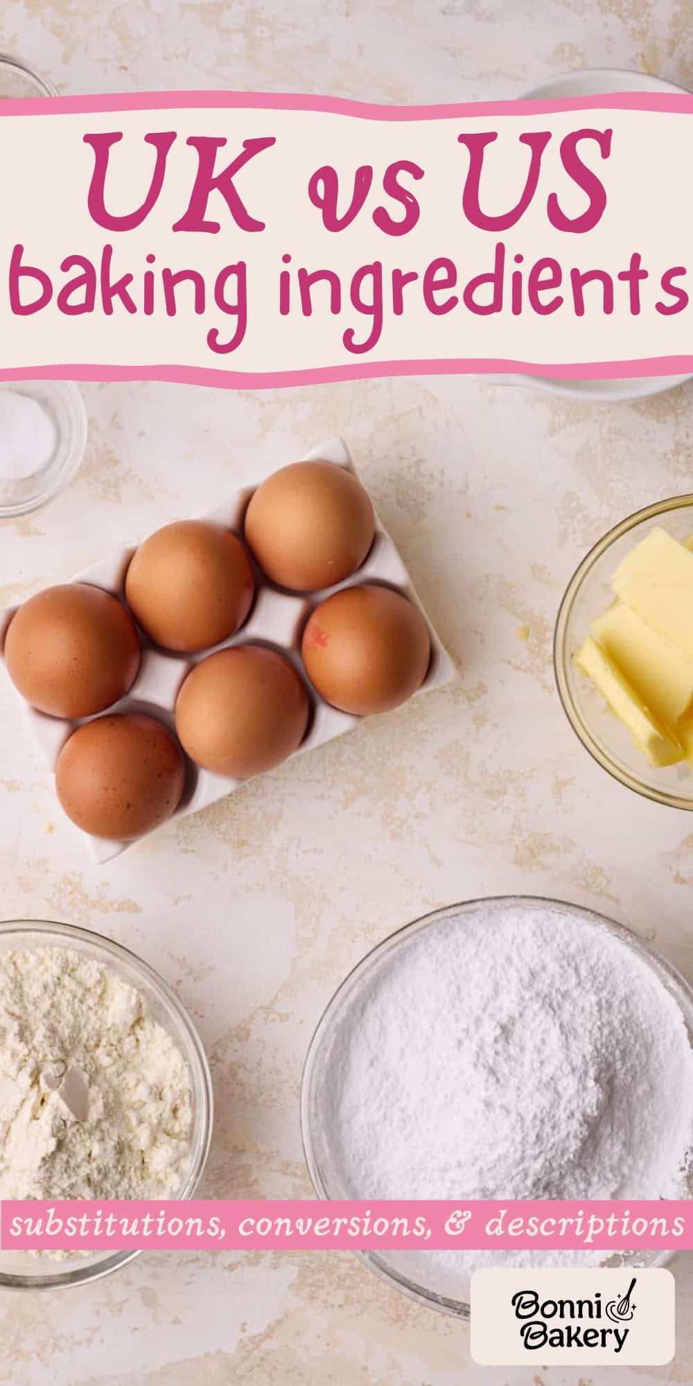 UK vs US Baking Ingredients - Differences and How to Substitute